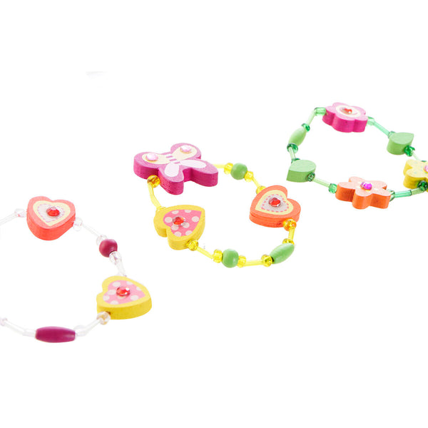 Bracelet DKD Home Decor Wood (8 x 8 x 8 cm)
